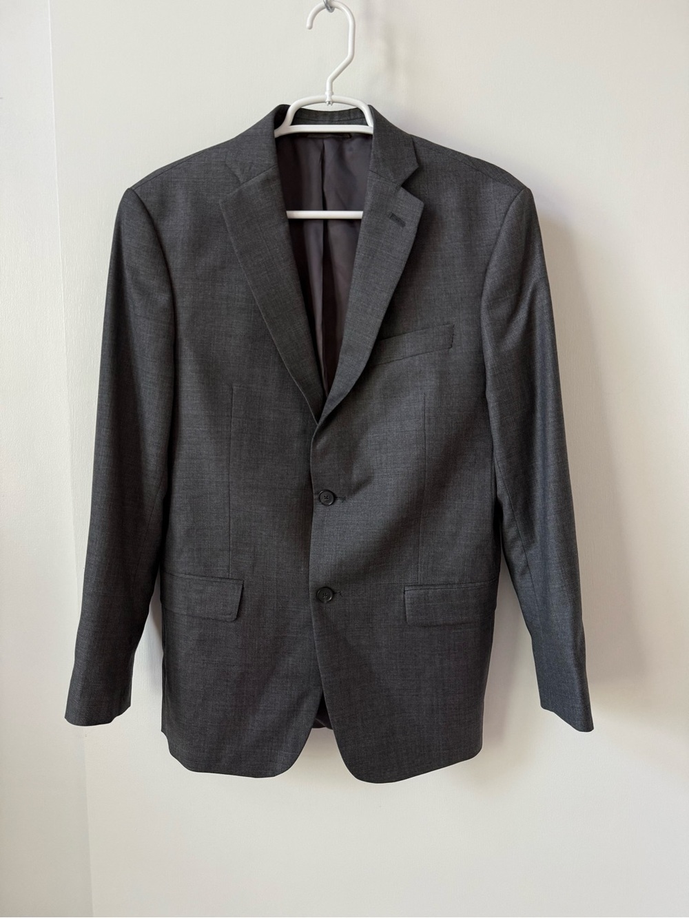 100% Wool Michael Kors 38R Vitale Barberis Canonico Super 110s Sport Coat Blazer - Picture 2 of 14
